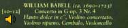 997 Kb   William Babell Concerto in G op. 3 Nr.4