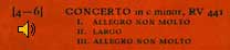 701 KB   A.Vivaldi  Concerto in C minor RV 441   I. Allegro non molto
